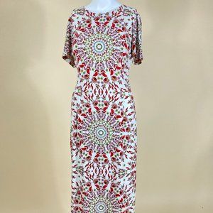 London Times Floral Print Dress